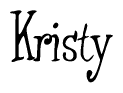 Nametag+Kristy 