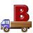 letters animated letter small alphabets truck trucks truckin b Animations Mini+Alphabets Truckin letter+b  