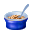  cereal bowl bowls breakfast eat eating Animations Mini Food  