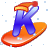 k letter+k Animations Mini+Alphabets snow+boarding  