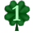 Animations Mini+Alphabets St+Patricks animated 1 clover number+1 one 