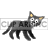 animated black cat icon