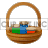 Small animated basket