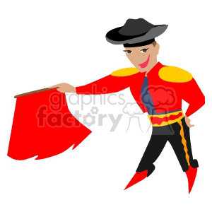 A Matador Waving his Red Cloth