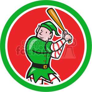 elf batting stance logo