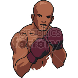 African American boxer