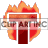 This animated gif shows the letter t, with flames behind it and the letter semi-transparent so you can see the fire through it