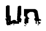 The image contains the word Un in a stylized font with a static looking effect at the bottom of the words