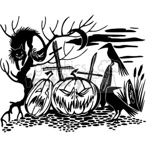 Halloween clipart illustrations 042