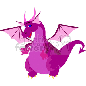 big purple dragon 