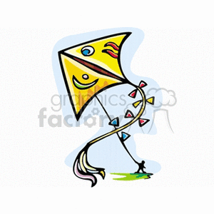 yellow kite