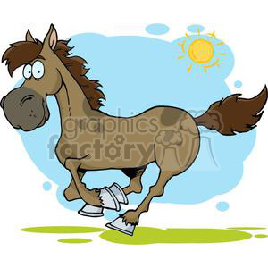 3369-Cartoon-Horse-Running