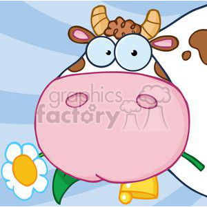 Cow Cartoon Character