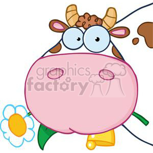 4134-Cow-Head-Cartoon-Character