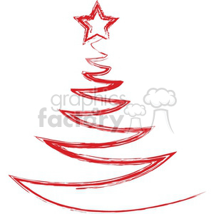 Christmas tree logo design