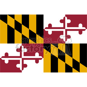 vector-state-Flag-of-Maryland
