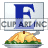 This animated GIF shows a thanksgiving turkey, with a blue spinning letter e on a card above it