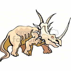 ancient triceratops
