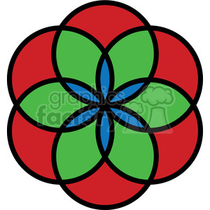 flower symbol 002
