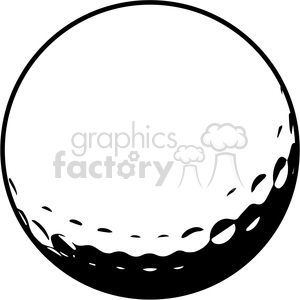 golf ball vector illustration