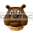 animated bulldog icon