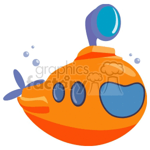 cartoon submarine 