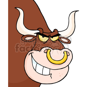 4371-Angry-Bull-Head-Looking