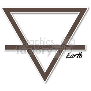 Earth symbol 002