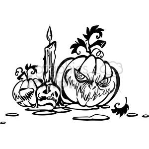Halloween clipart illustrations 046