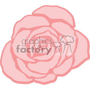 pink rose svg cut file