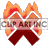 This animated gif shows the letter x, with flames behind it and the letter semi-transparent so you can see the fire through it