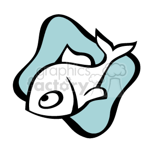 cartoon fish underwater