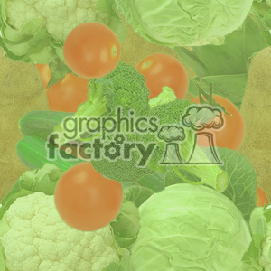 tiled vegetable background