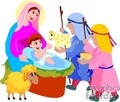  Christmas nativity scene 