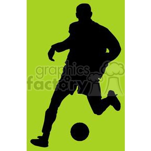 2539-Royalty-Free-Silhouette-Soccer-Player-With-Ball
