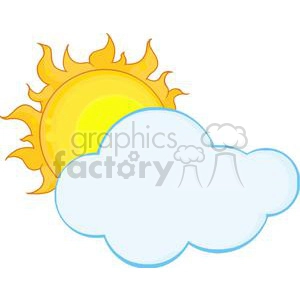 4029-Yellow-Sun-Shining-Hiding-Behind-Cloud