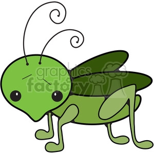 cartoon Grasshopper