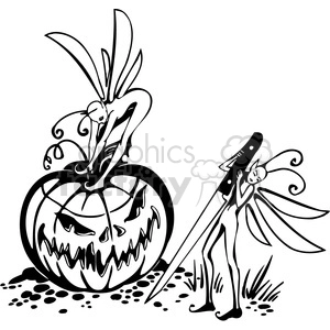 Halloween clipart illustrations 032