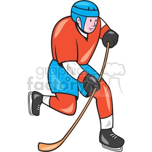 ice hockey player action OL 002 ISO