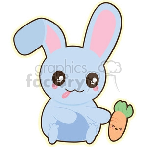 Bunny vector clip art image
