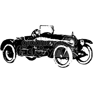 old vintage distressed speedster car retro vector design vintage 1900 vector art GF
