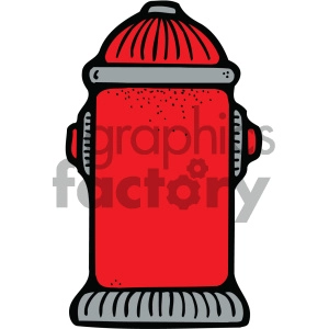 fire extinguisher cartoon vector art