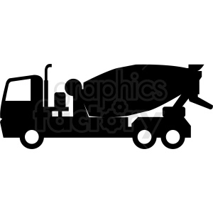 cement truck vector design