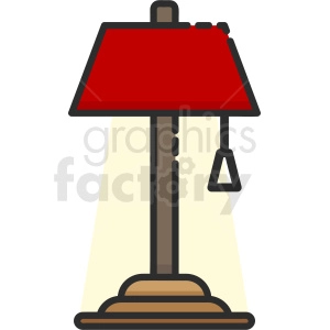 desk lamp icon