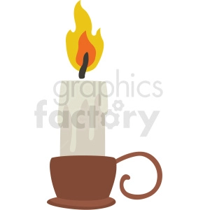 candle lantern vector clipart no background