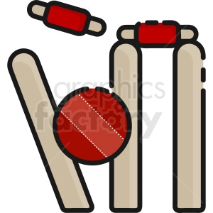 cricket ball clipart