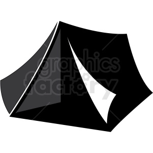 camping tent vector