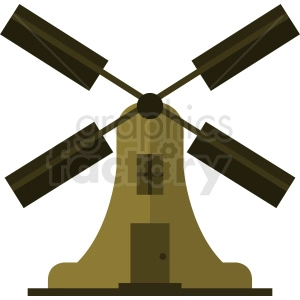 windmill vector clipart