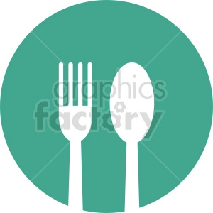 dinner plate vector icon graphic clipart 5