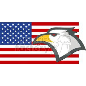2380-Royalty-Free-American-Eagle-American-Head-With-USA-Flag